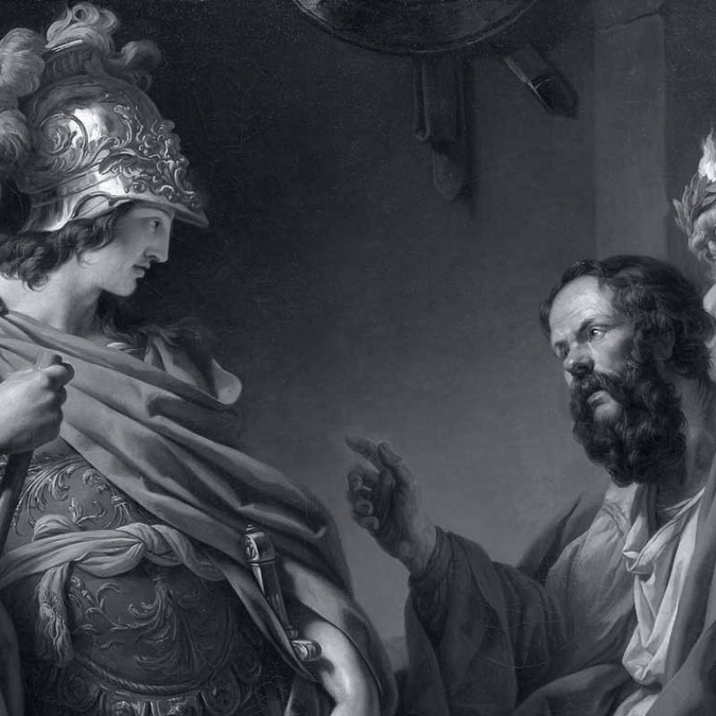 Alcibiades and Socrates