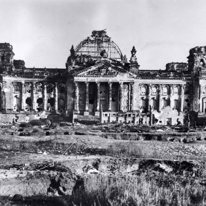 The Reichstag, 1945