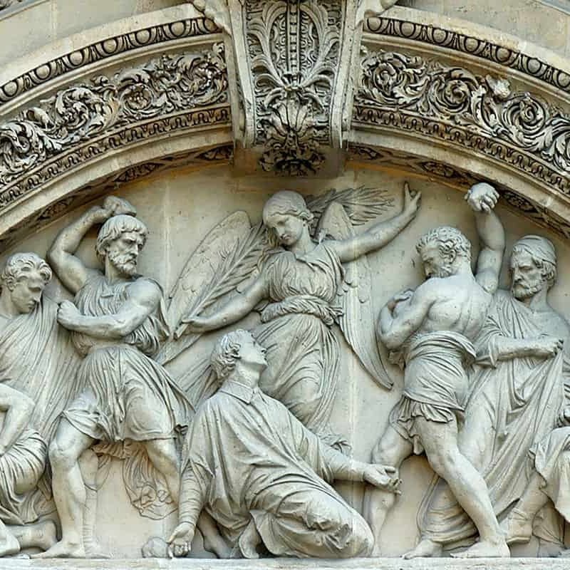 The stoning of Saint Stephen