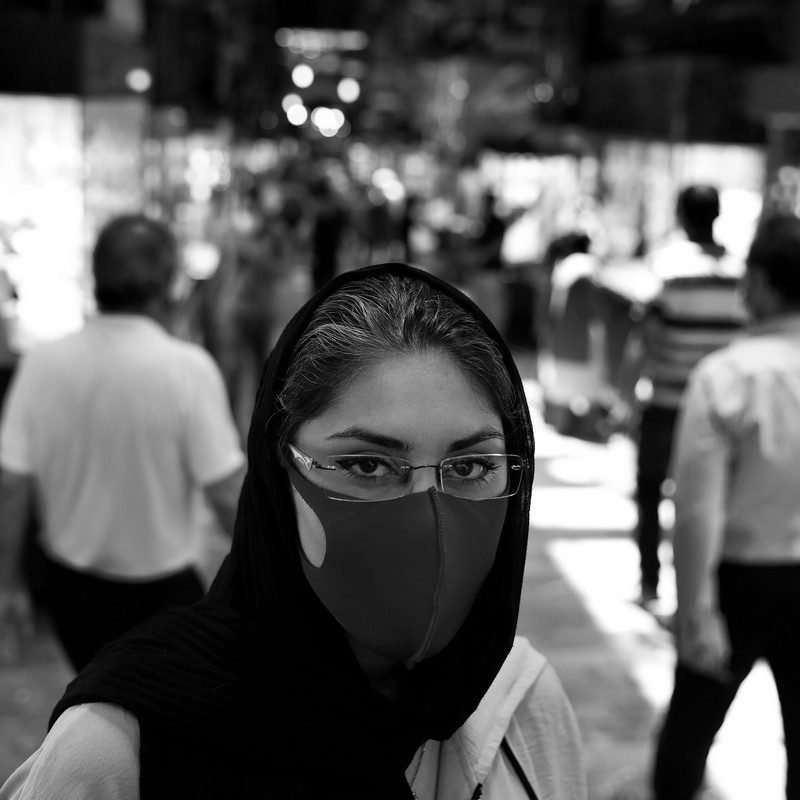 masked girl